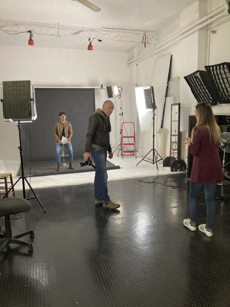 Actors give it their all during an audition at Instudio.org, hoping to land the role of their dreams