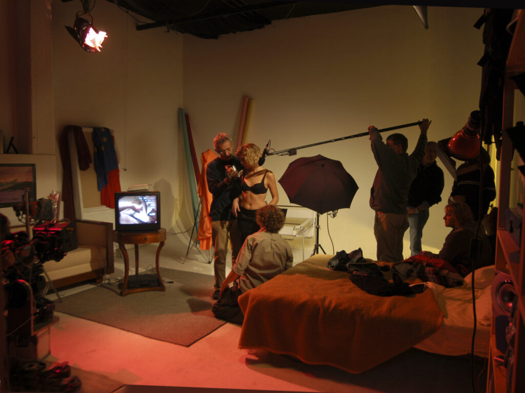 A behind-the-scenes look at the filming of a Mediaset series at Instudio.org's Studio C, where imagination our crew works hardly
