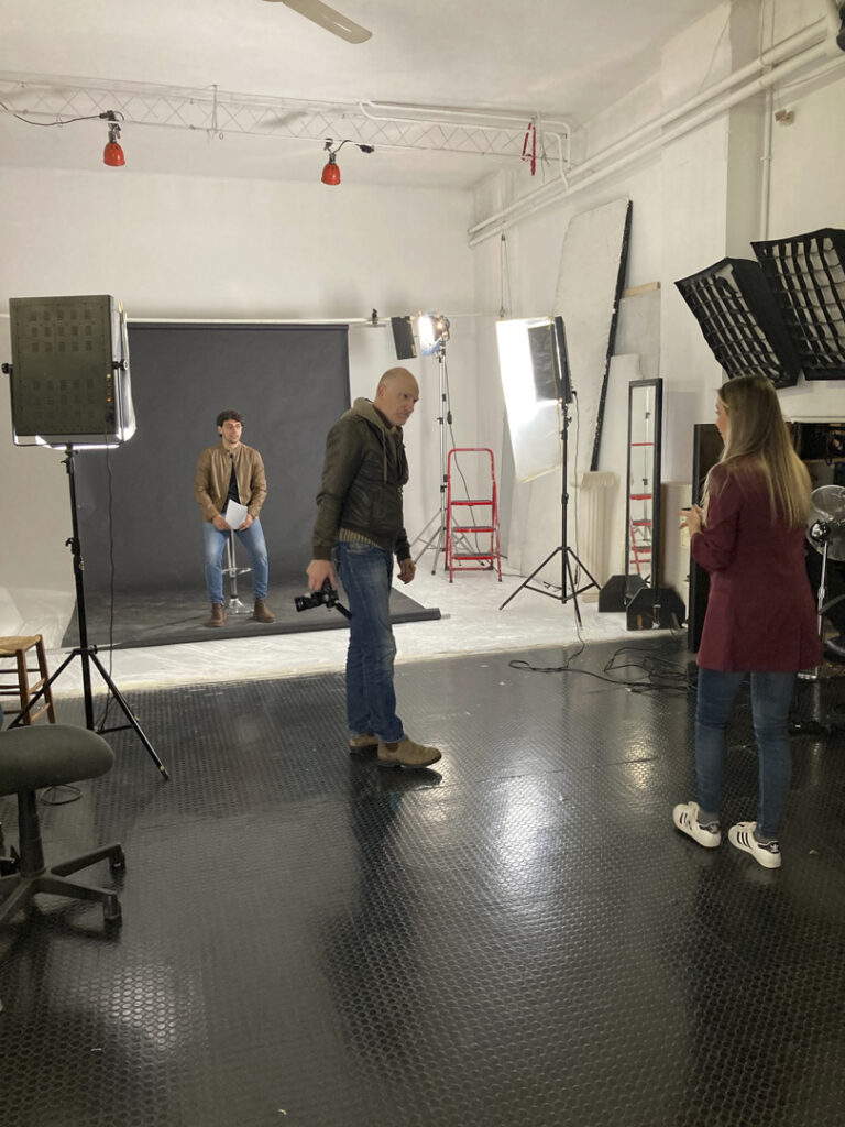 Instudio.org selezione dei candidati in Sala A per un cortometraggio